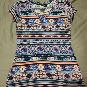 Aztec Patteen Workout Tee